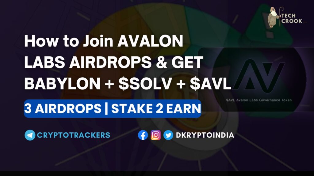 Avalon labs airdrop points investor claim