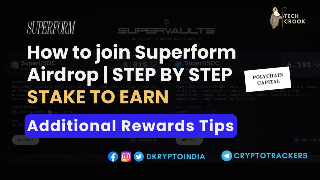 Superform airdrop details and guide
